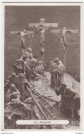 Model Of Crucifixion Of Jesus Old Postcard Unused B170525 - Jesus