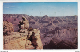 Grand Canyon, Duck On The Rock Old Postcard Travelled 1968 B181115 - Gran Cañon