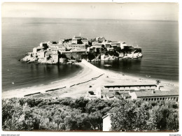 Sveti Stefan Postcard Travelled 196? B180320 - Montenegro