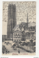 Malines La Cathédrale Old Postcard Not Posted B210210 - Malines