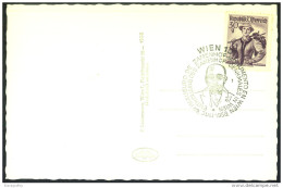 Esperanto Austria 1958 Special Postmark On Zamenhof Monument Postcard Unused Bb150915 - Esperanto
