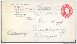 United States 2c Postal Stationery Letter Cover Travelled 1910 Bb - 1901-20