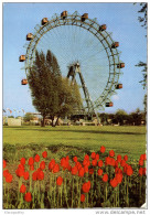 Wien Prater Old Postcard Travelled 196? To Yugoslavia Bb - Prater