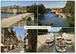 Rheinfelden Old Postcard Travelled 1969 To Yugoslavia Bb - Rheinfelden