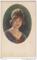 Woman Paintings Postcard Not Travelled Bb160306 - Pin-Ups