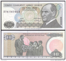 Turkey 10 Lira Bb150929 - Turquie