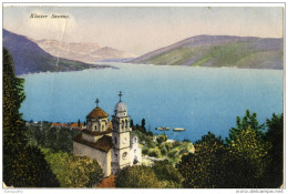 Monastery Savina - Herceg Novi Postcard Travelled 192? Bb - Montenegro