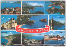 Crnogorsko Primorje - Montenegrin Littoral Postcard Travelled 1975 Bb - Montenegro