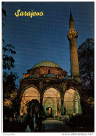 Ali Pasha's Mosque Islam Moschee Sarajevo Postcard Not Travelled Bb - Islam