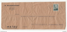 S. Wasserhart Company Letter Cover Posted 1950 To Germany B200110 - Cartas & Documentos