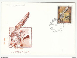 Yugoslavia 1989 Stamp Day FDC Bb200101 - FDC