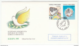 Cyprus 1995 Europa CEPT FDC B190901 - 1995