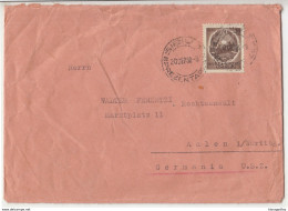 Romania Letter Cover Travelled 1950 Sibiu To Aalen Germany B190901 - Brieven En Documenten