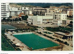 Priština Bazen Swimming Pool Old Postcard Travelled 1966 B190720 - Kosovo