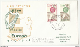 Ireland Eire 1967 Europa CEPT FDC B190701 - 1967