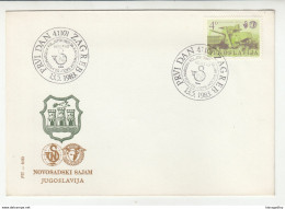 50th International Agriculture Trade Fair In Novi Sad 1983 FDC B200901 - FDC