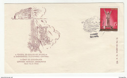 20 Years Since Sabotage At The General Post Office In Zagreb 1961 Illustrated Letter Cover & Pmk B200901 - Covers & Documents