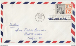 Liberty For All Airmail FDC 1961 B200901 - 1961-1970