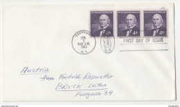 Horace Greeley FDC 1961 B200901 - 1961-1970