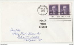 John Foster Dulles FDC 1960 B200901 - 1951-1960