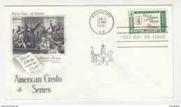 American Credo Series, Patrick Henry FDC B200901 - 1961-1970