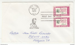 American Credo Series, Abraham Lincoln FDC 1960 B200901 - 1951-1960