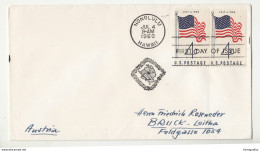 American Flag FDC 1960 Honolulu Pmk B200901 - 1951-1960