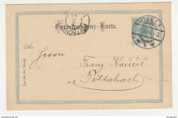 D. Rakusch Pre-printed Postal Stationery Postcard Posted 1904 Cilli Celje To Pöltschach Poljčane B200610 - Slovenia