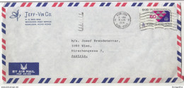 Hong Kong, Jeff-Vin Co. Letter Cover Posted 1976 B200610 - Covers & Documents