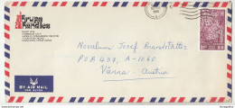 Hong Kong, Krupa Kandles Letter Cover Posted 1983 B200610 - Cartas & Documentos