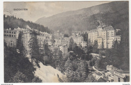 Badgastein Old Postcard Travelled 191? B181001 - Bad Gastein