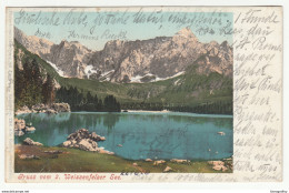 Weissefelser See Old Postcard Travelled 190? To Steinitz B171102 - Weissensee