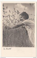 Child And Wheat Old Unused Photo(postcard) 170801 - Escenas & Paisajes