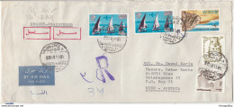Egypt Registered Letter Cover Travelled To Austria B180612 - Brieven En Documenten