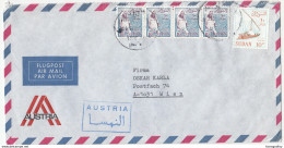 Austria Company Air Mail Letter Cover Travelled To Austria B180612 - Sudan (1954-...)