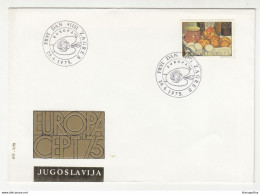 Yugoslavia Europa 1975 FDC B210901 - 1975