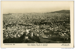 Barcelona - Vista General Des De El Tibidabo Old Postcard Not Travelled Bb151007 - Barcelona