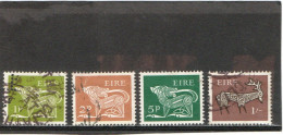 IRLANDE    1968-69  Y.T.  N° 211  à  226  Incomplet  Oblitéré - Used Stamps