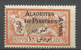 ALAOUITES PA N° 4 Variétée Pied Du I De Avion Brisé NEUF* TRACE DE CHARNIERE / Hinge  / MH - Sonstige & Ohne Zuordnung