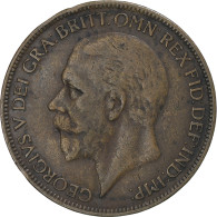 Monnaie, Grande-Bretagne, George V, Penny, 1927, TB+, Bronze, KM:826 - 1 Penny & 1 New Penny