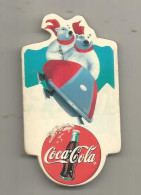 Magnet, COCA COLA, Sports D'hiver, Ours - Reclame