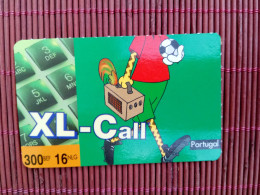 XL-Call Football Rare Used - [2] Tarjetas Móviles, Recargos & Prepagadas