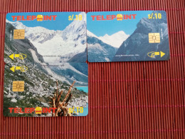 3 Phonecards Peru Used 2 Photos Rare - Perú