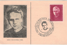 Marie Curie Sklodowska Strahlung Uranverbindungen Radioaktivität - Rocznica 1967 - Fisica