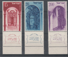 Israel Uitgave 1953 Joods Nieuw Jaar - Nuevos (con Tab)