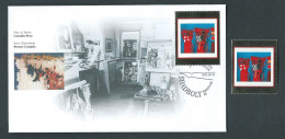 Canada # 1916 FDC + Single MNH - Masterpieces Of Canadian Art - 14 - 2001-2010