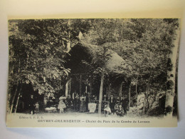 Carte Postale Gevrey Chambertain (21) Chalet Du Parc De La Combe De Lavaux (Petit Format Noir Et Blanc Non Circulée ) - Gevrey Chambertin