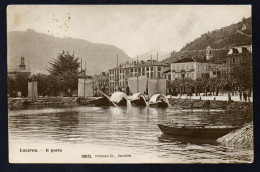 Locarno. La Lago Maggiore. Il Vecchio Porto. Hôtel Metropole. - Locarno