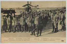 MILITAIRE / GUERRE 1914 - MAROC / Rade De CASABLANCA - Prisonniers Allemands - Belle Animation - Oorlog 1914-18