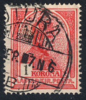 ÓTURA Stará Turá Postmark TURUL King Emperor Franz Joseph 1900's Hungary SLOVAKIA Czechoslovakia Nyitra Nitra County 1K - ...-1918 Préphilatélie